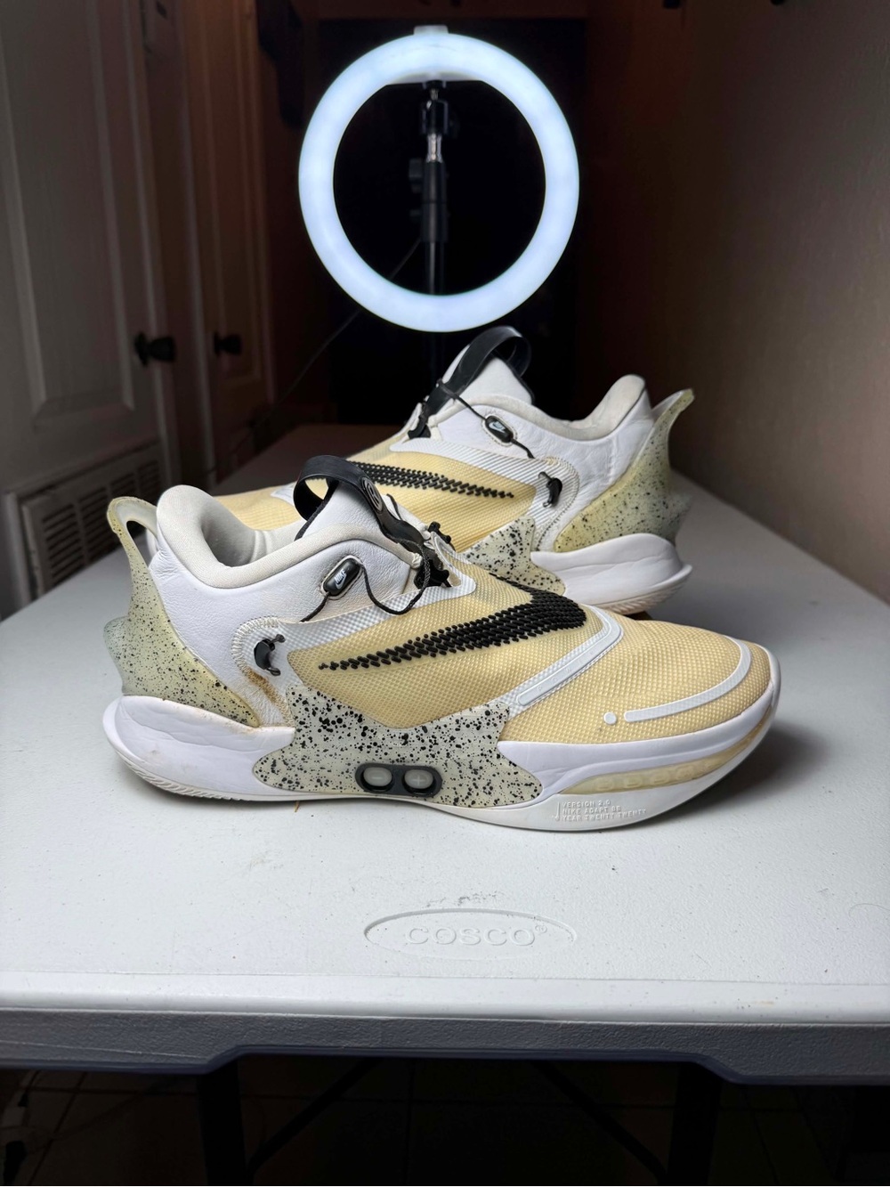 Nike Adapt BB 2.0 Oreo Men's Size 15 Sneakers BQ5397-101
